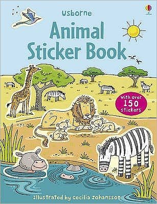 First Sticker Book Animals - First Sticker Books - Jessica Greenwell - Livres - Usborne Publishing Ltd - 9780746098974 - 30 janvier 2009