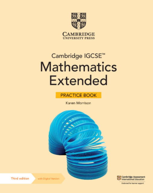 Cambridge IGCSE™ Mathematics Extended Practice Book with Digital Version (2 Years' Access) - Cambridge International IGCSE - Karen Morrison - Outro - Cambridge University Press - 9781009297974 - 9 de março de 2023