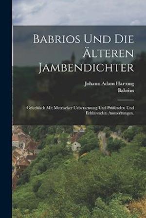 Cover for Babrius · Babrios und Die älteren Jambendichter (Book) (2022)