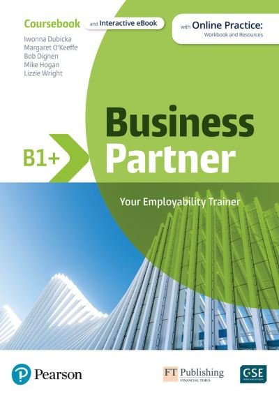 Cover for Pearson Education · Business Partner B1+ Coursebook &amp; eBook with MyEnglishLab &amp; Digital Resources (Bok) (2021)
