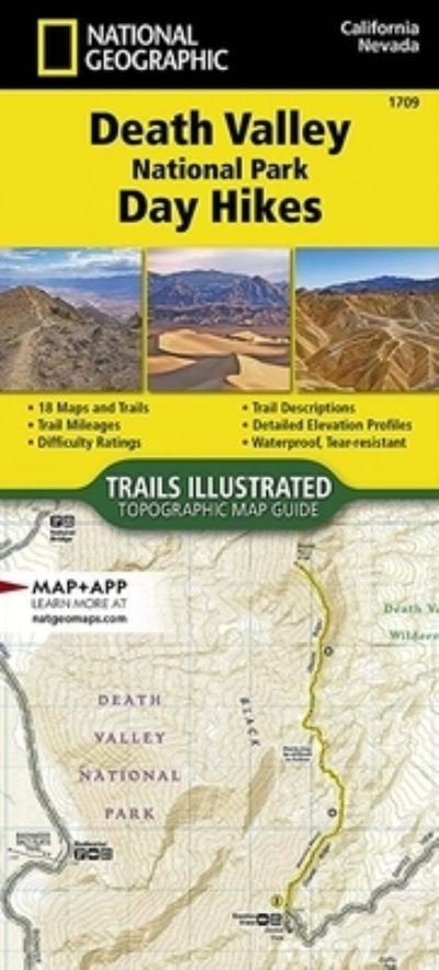 Death Valley National Park Day Hikes Map - National Geographic Topographic Map Guide - National Geographic Maps - Bücher - National Geographic Maps - 9781566958974 - 18. April 2023