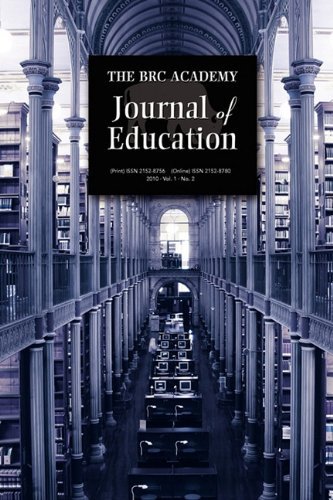 Cover for Brc · The Brc Academy Journal of Education: Vol. 1, No. 2 (Paperback Book) (2011)