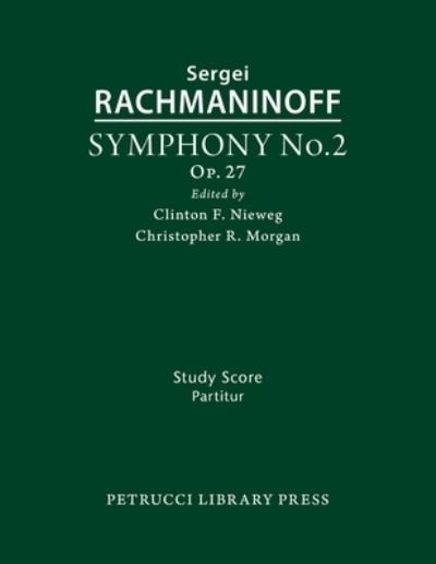 Cover for Sergei Rachmaninoff · Symphony No.2, Op.27 (Bok) (2022)