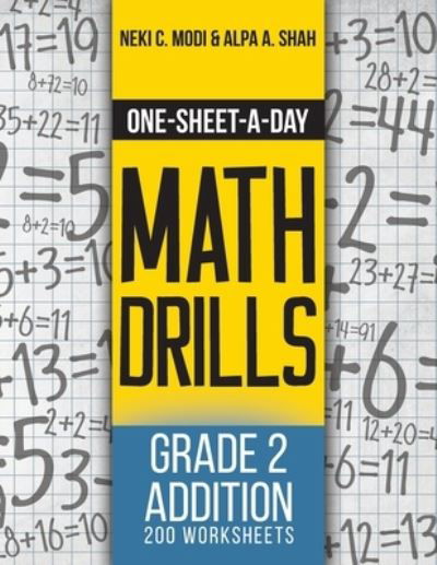 Cover for Neki C Modi · One-Sheet-A-Day Math Drills (Paperback Book) (2017)