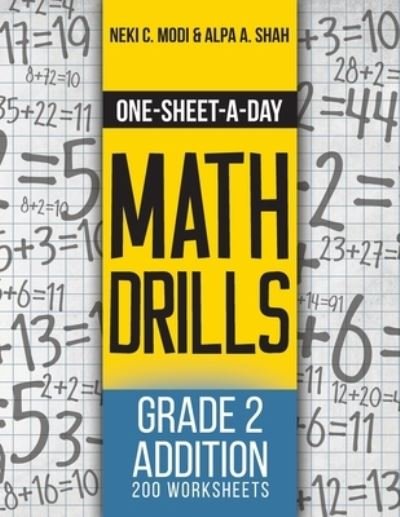 Cover for Neki C Modi · One-Sheet-A-Day Math Drills (Paperback Book) (2017)