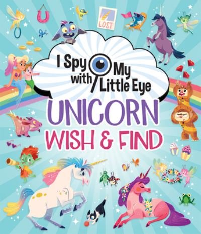 Cover for Cottage Door Press · Unicorns and Mythical Creatures Wish and Find (I Spy with My Little Eye) (Buch) (2023)