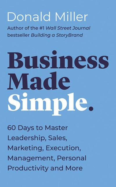 Cover for Donald Miller · Business Made Simple (CD) (2021)