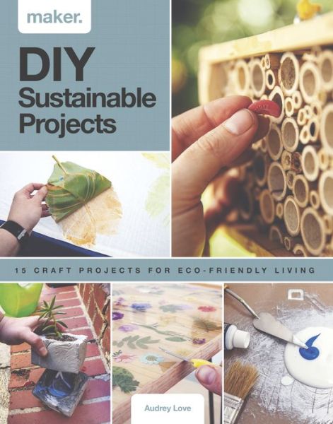 Cover for Audrey Love · Maker.DIY Sustainable Projects: 15 step-by-step projects for eco-friendly living (Hardcover Book) (2021)