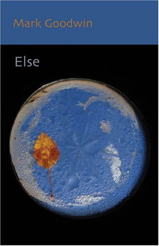 Else - Mark Goodwin - Books - Shearsman Books - 9781905700974 - April 25, 2008