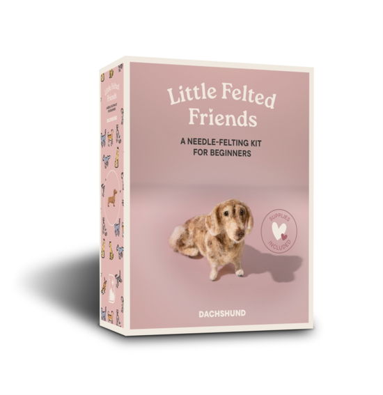 Cover for Alyson Gurney · Little Felted Friends: Dachshund: Dog Needle-Felting Beginner Kits with Needles, Wool, Supplies, and Instructions (Book) (2025)