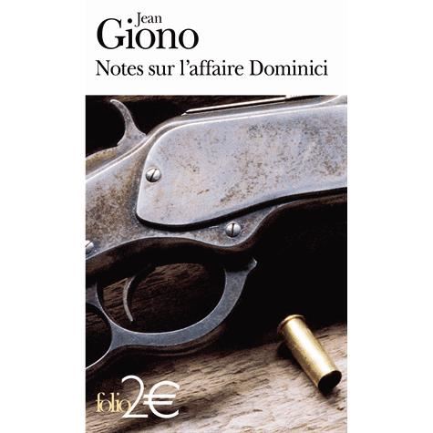 Cover for Jean Giono · Note Sur L'aff Dominici (Folio 2 Euros) (French Edition) (Paperback Book) [French edition] (2009)