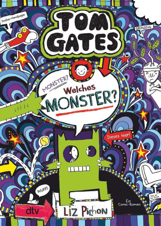 Cover for Liz Pichon · Tom Gates: Monster? Welches Monster? (Paperback Bog) (2021)