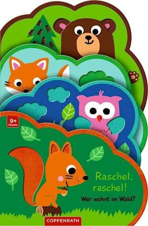 Mein Filz-Fühlbuch: Raschel, raschel! Wer wohnt im Wald? - Yayo Kawamura - Böcker - Coppenrath F - 9783649640974 - 1 februari 2022