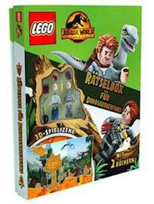 Cover for LegoÃ‚Â® Jurassic World (tm) · LEGO® Jurassic World  Rätselbox für Dinosaurierfans (Bok) (2022)