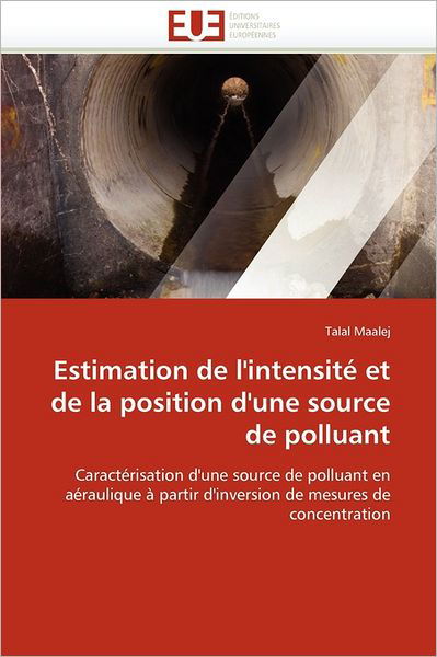 Cover for Talal Maalej · Estimation De L'intensité et De La Position D'une Source De Polluant: Caractérisation D'une Source De Polluant en Aéraulique À Partir D'inversion De Mesures De Concentration (Paperback Book) (2018)