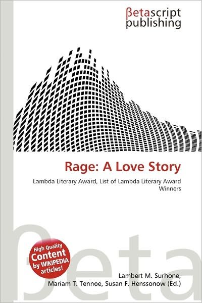 Cover for Rage · A Love Story (Book)