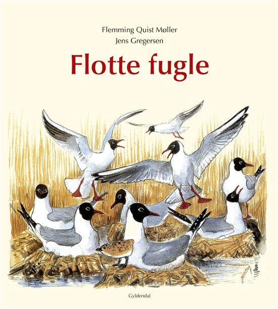 Cover for Flemming Quist Møller; Jens Gregersen · Flotte fugle (Innbunden bok) [3. utgave] (2018)