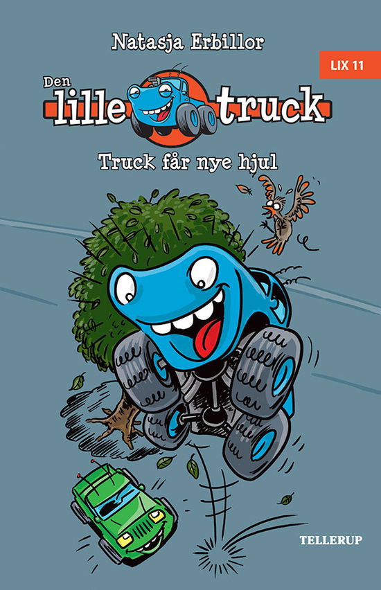 Cover for Natasja Erbillor · Den lille truck,2: Den lille truck #2: Truck får nye hjul (Hardcover Book) [1e uitgave] (2020)