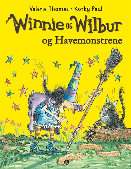 Cover for Valerie Thomas · Winnie &amp; Wilbur: Winnie og Wilbur og Havemonstrene (Bound Book) [1º edição] (2018)