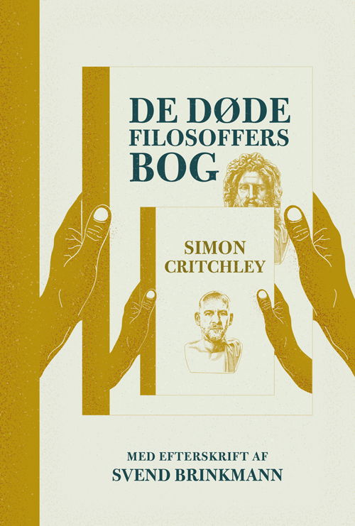 Cover for Simon Critchley · De døde filosoffers bog (Sewn Spine Book) [1th edição] (2018)