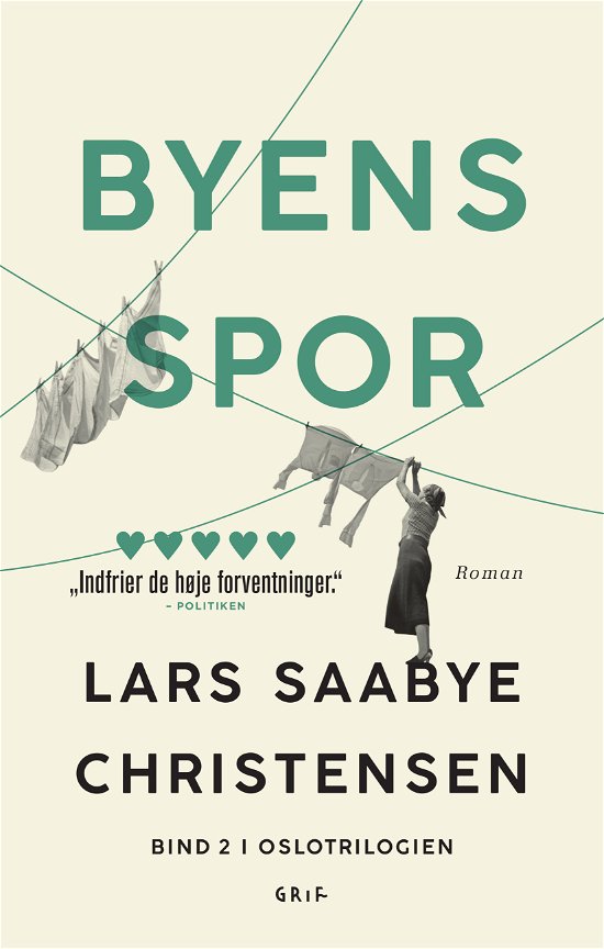 Cover for Lars Saabye Christensen · Byens spor: Byens spor 2 PB (Pocketbok) [4:e utgåva] (2020)