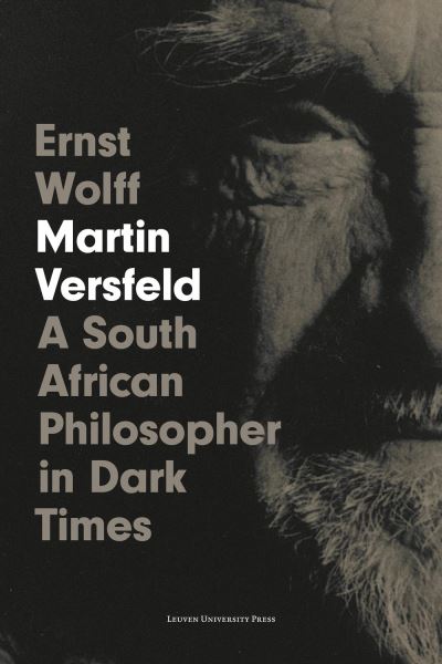 Cover for Ernst Wolff · Martin Versfeld: A South African Philosopher in Dark Times (Paperback Book) (2021)