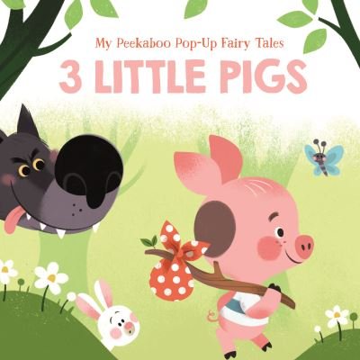 Cover for 3 Little Pigs - My Peekaboo Pop-Up Fairy Tales (Board book) (2022)