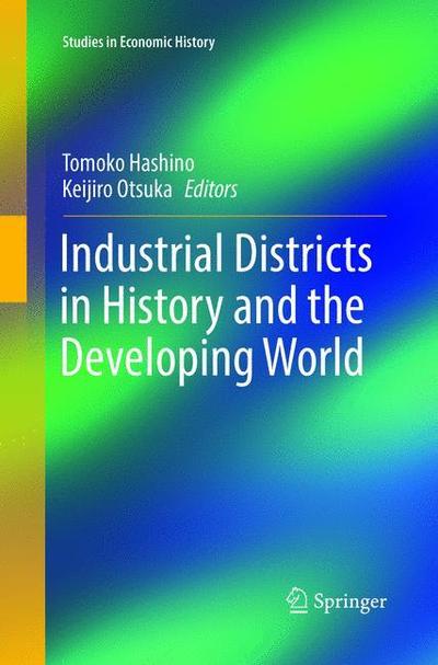 Cover for Industrial Districts in History and the Developing World - Studies in Economic History (Paperback Book) [Softcover reprint of the original 1st ed. 2016 edition] (2018)
