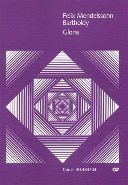 Cover for Mendelssohn · Gloria Es,KA.CV40.483/03 (Book)