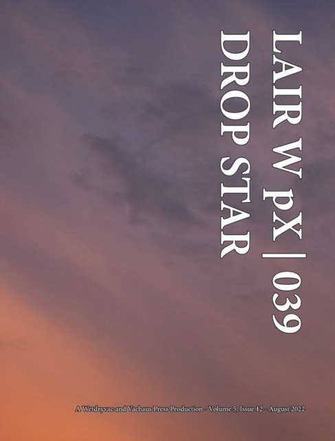 Cover for Wetdryvac · LAIR W pX 039 Drop Star (Hardcover Book) (2024)