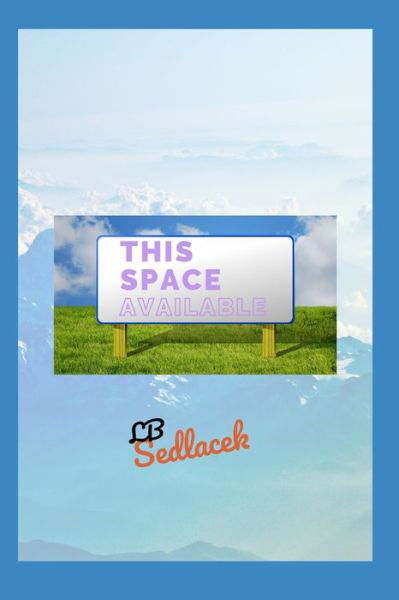 Cover for LB Sedlacek · This Space Available (Pocketbok) (2020)