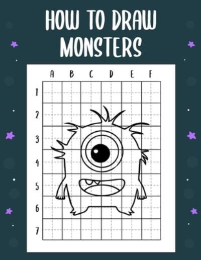 Cover for Zxr Press · How to draw monsters (Paperback Book) (2020)