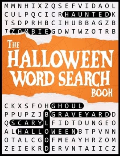 Cover for Cormac Ryan Press · Halloween Word Search Book: A Spooky Halloween Puzzle Book for Adults and Teens - A Word Finder Puzzle Book (Paperback Book) [Large type / large print edition] (2020)