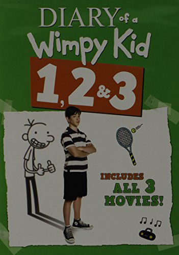 Cover for Diary of a Wimpy Kid 1 &amp; 2 &amp; 3 (DVD) [Widescreen edition] (2014)