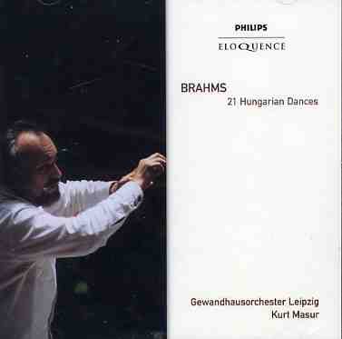Cover for J. Brahms · 21 Hungarian Dances/16 Wa (CD) (1990)