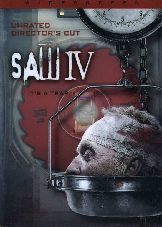 Cover for Saw 4 (DVD) [Widescreen edition] (2008)