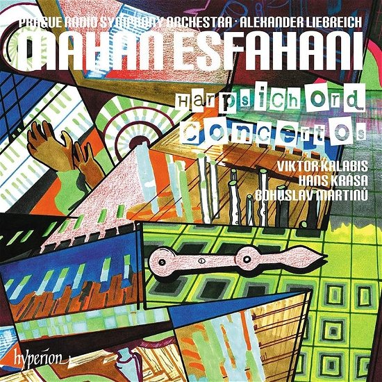 Cover for Mahan Esfahani / Prague Radio Symphony Orchestra / Alexander Liebreich · Martinu / Krasa &amp; Kalabis: Harpsichord Concertos (CD) (2023)