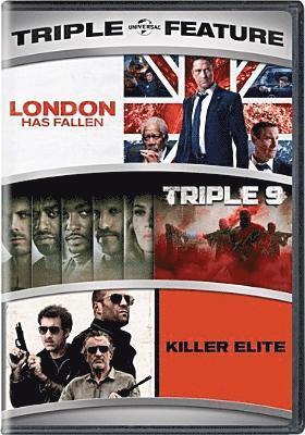 London Has Fallen / Triple 9 / Killer Elite (DVD) (2018)