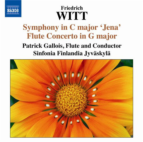 Cover for Witt / Gallois / Sinfonia Finlandia Jyvaskyla · Symphony in C Jena / Flute Concerto (CD) (2010)