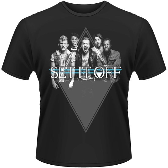 Cover for Set It off · Diamond Photo Black (T-shirt) [size XL] (2015)