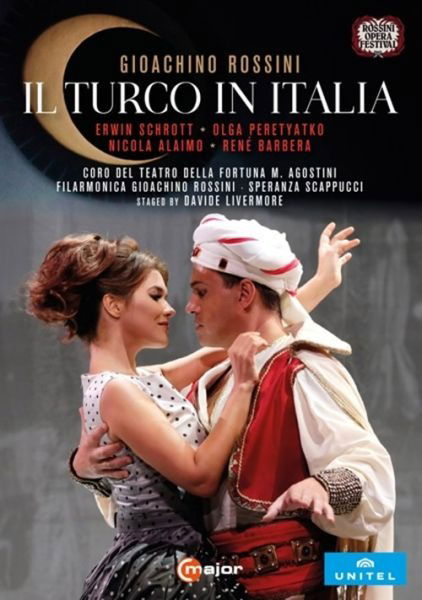 Il Turco In Italia: Teatro Rossini (scappucci) - Gioachino Rossini - Elokuva - C MAJOR - DVD - 0814337016975 - perjantai 26. toukokuuta 2023