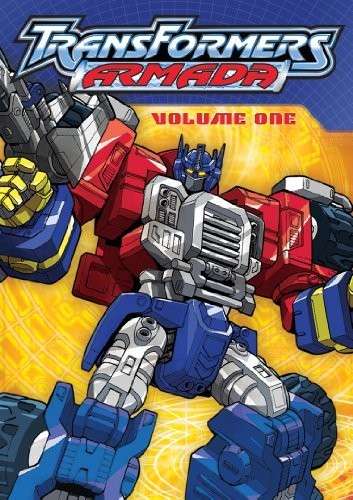 Cover for Transformers Armada: Volume One · Transformers Armada: Volume 1 (DVD) (2014)