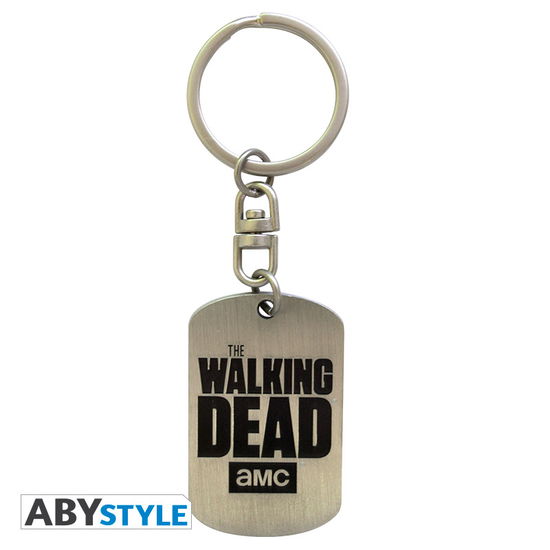 Cover for Abystyle · The Walking Dead - Keychain Dog Tag Logo X4 (Toys)