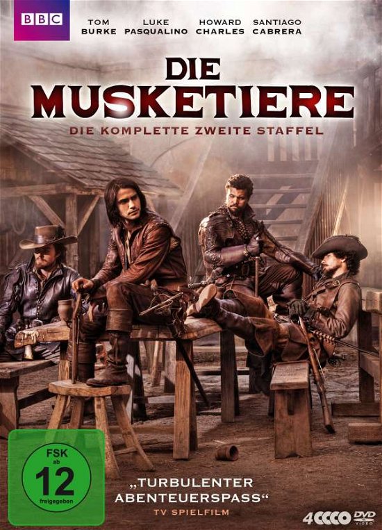 Cover for Pasqualino,luke / Charles,howard / Cabrera,santiago/+ · Die Musketiere-die Kompl.zweite Staffel (DVD) (2016)