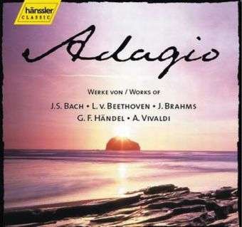 Adagio - Works Of Bach - Beethoven - Brahms - Handel Vivaldi - Various Artists - Musiikki - HÄNSSLER - 4010276010975 - maanantai 16. heinäkuuta 2001