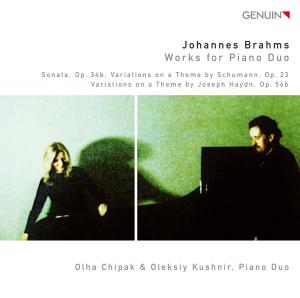 Works for Piano Duo - Brahms / Chipak / Kushnir - Musiikki - GEN - 4260036251975 - tiistai 29. maaliskuuta 2011