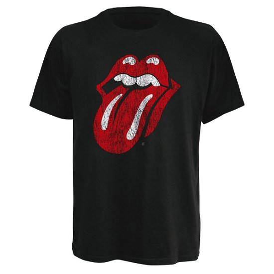Cover for The Rolling Stones · Classic Tongue Blk / Ts/m (Bekleidung)