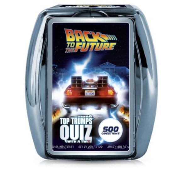 Back To The Future Top Trumps Quiz - Back to the Future - Andet - BACK TO THE FUTURE - 5036905047975 - 15. august 2022