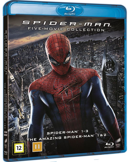 Cover for Spider-Man · Spider-Man - 5 Movie Collection (Blu-Ray) (2016)