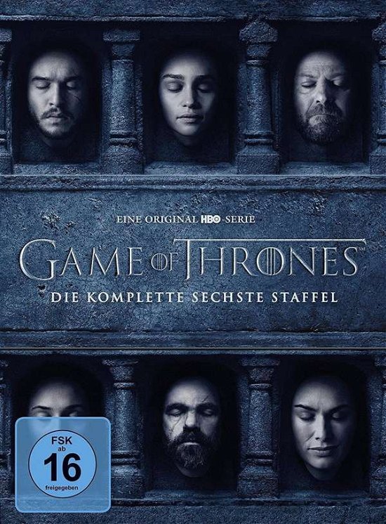 Cover for Peter Dinklage,nikolaj Coster-waldau,lena... · Game of Thrones: Staffel 6 (DVD) (2016)